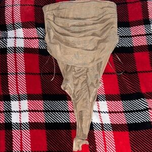 Tan Ruched Bodysuit